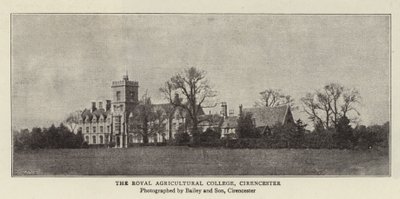 Il Royal Agricultural College, Cirencester da English Photographer