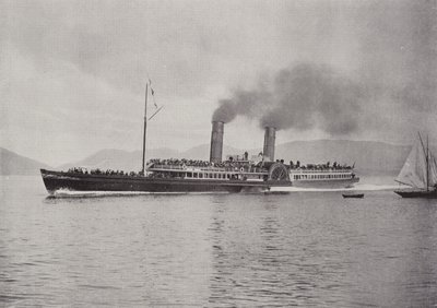 Il Royal Mail Steamer Columba da English Photographer