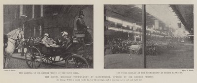 Il torneo militare reale a Manchester, inaugurato da Sir George White da English Photographer
