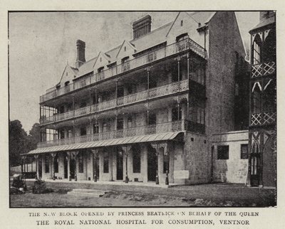 Il Royal National Hospital for Consumption, Ventnor da English Photographer