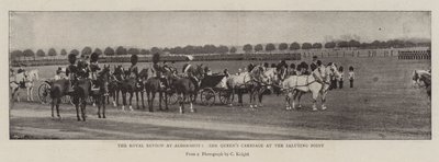La revisione reale ad Aldershot, la carrozza della Regina al punto di saluto da English Photographer