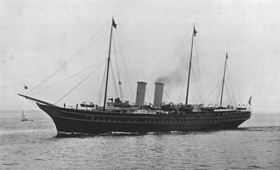 Il Royal Yacht Victoria and Albert da English Photographer