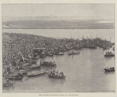 Il luogo sacro per il bagno ad Allahabad da English Photographer