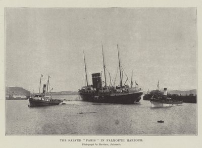 Il Paris salvato nel porto di Falmouth da English Photographer