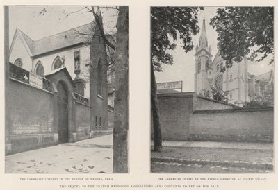 Il seguito della legge francese sulle associazioni religiose, conventi in affitto o in vendita da English Photographer