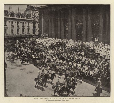 Il servizio alla cattedrale di San Paolo da English Photographer