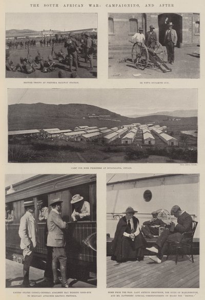 La guerra sudafricana, campagne e dopo da English Photographer
