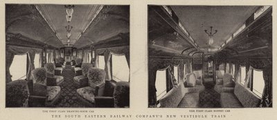 Il nuovo treno vestibolo della South Eastern Railway Company da English Photographer