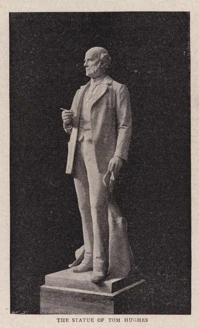 La statua di Tom Hughes da English Photographer