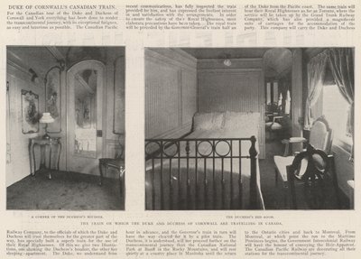 Il treno su cui viaggiano il Duca e la Duchessa di Cornovaglia in Canada da English Photographer