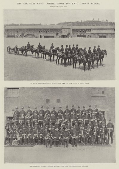 La crisi del Transvaal, truppe britanniche per il servizio in Sudafrica da English Photographer