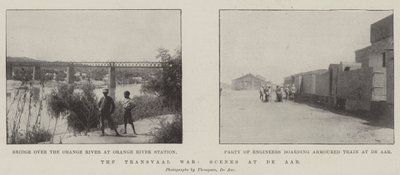La guerra del Transvaal, scene a De Aar da English Photographer