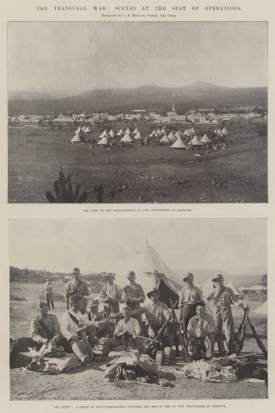 La guerra del Transvaal, scene nel luogo delle operazioni da English Photographer