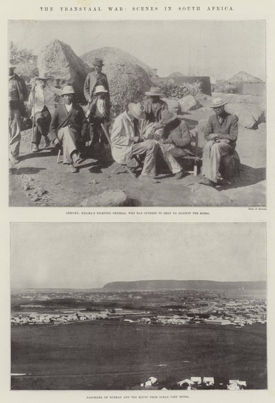 La Guerra del Transvaal, Scene in Sudafrica da English Photographer