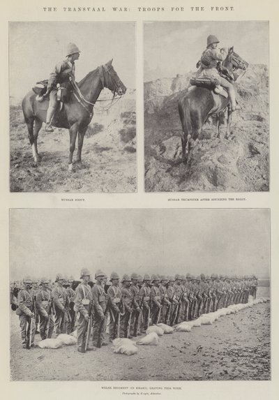 La Guerra del Transvaal, Truppe per il Fronte da English Photographer