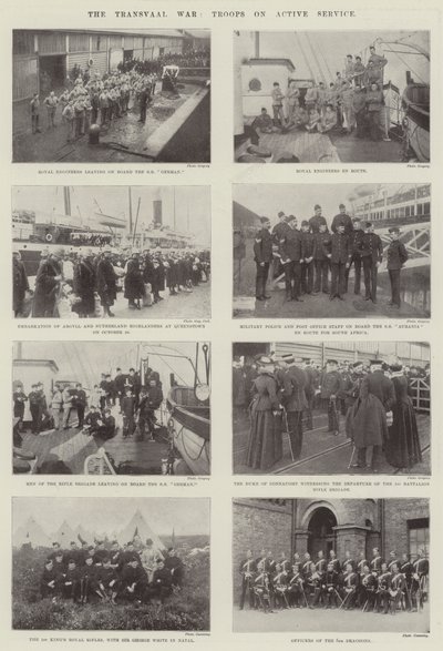 La guerra del Transvaal, truppe in servizio attivo da English Photographer