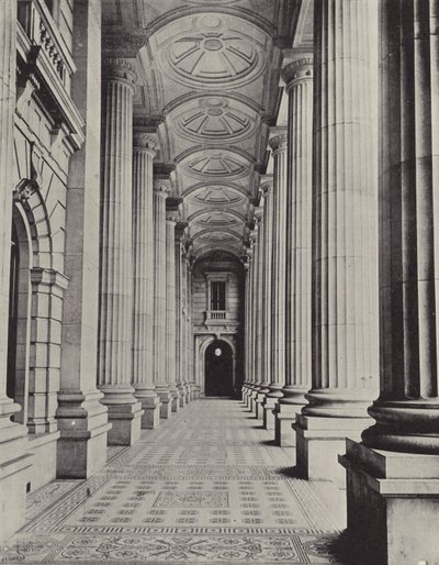 Il vestibolo, edifici parlamentari, Melbourne da English Photographer