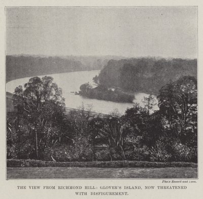 La vista da Richmond Hill, l
