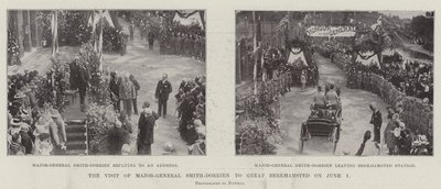 La visita del Maggior Generale Smith-Dorrien a Great Berkhamsted il 1 giugno da English Photographer