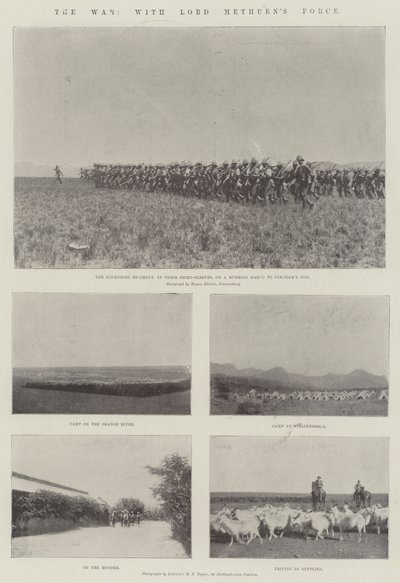 La guerra, con la forza di Lord Methuen da English Photographer