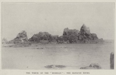 Il naufragio del Mohegan, le rocce Manacle da English Photographer