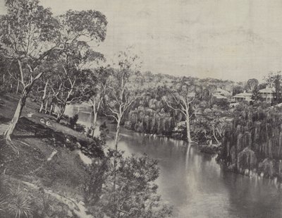 Il Fiume Yarra a Studley Park da English Photographer