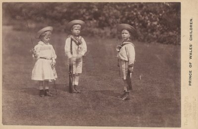 I figli di Edoardo, Principe di Galles da English Photographer