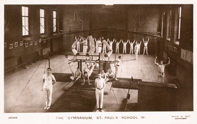 La palestra della St Pauls School da English Photographer