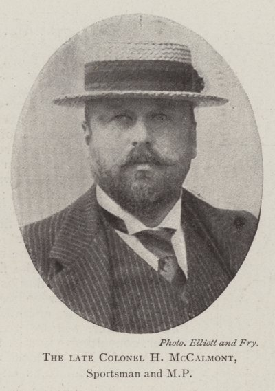 Il defunto colonnello H McCalmont, sportivo e parlamentare da English Photographer