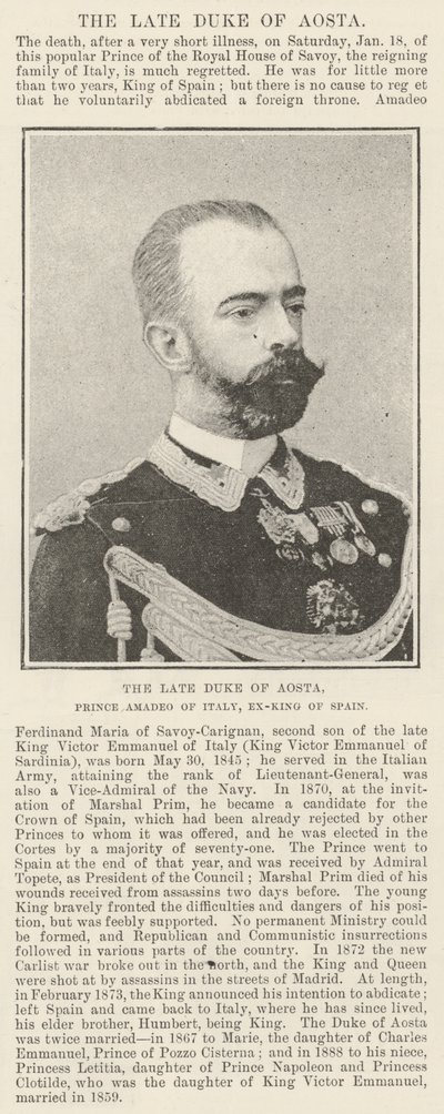 Il defunto duca d