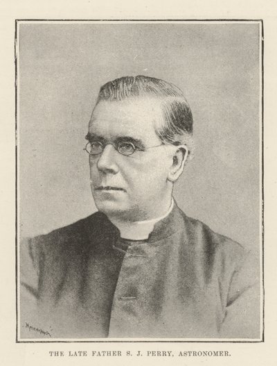 Il defunto padre S J Perry, astronomo da English Photographer