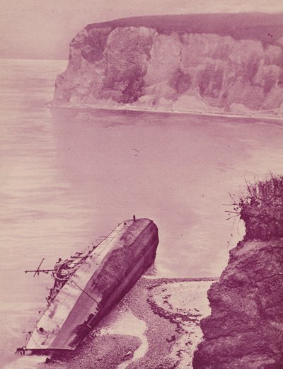 La nave Narragansett viene trascinata sul Bembridge Ledge, nell