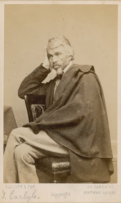Thomas Carlyle da English Photographer
