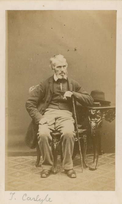 Thomas Carlyle da English Photographer