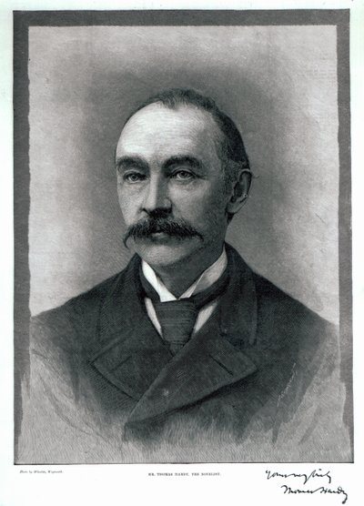Thomas Hardy, 1892 da English Photographer
