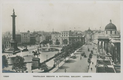 Trafalgar Square e la National Gallery, Londra da English Photographer