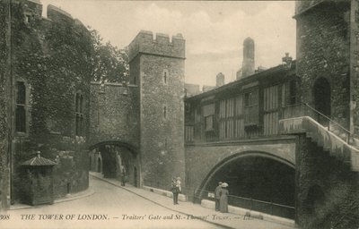 Traitors Gate e Torre di St Thomas, La Torre di Londra da English Photographer
