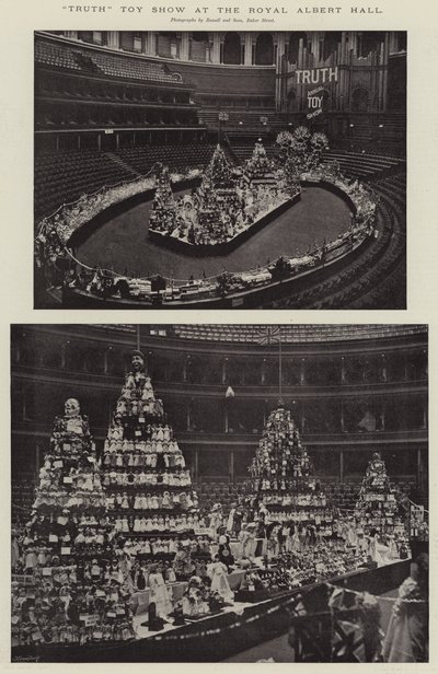 Mostra di giocattoli Truth alla Royal Albert Hall da English Photographer