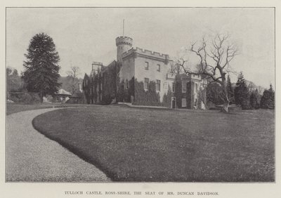 Castello di Tulloch, Ross-Shire, la Residenza di Mr Duncan Davidson da English Photographer