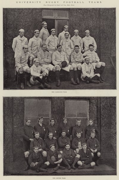 Squadre di rugby universitarie da English Photographer
