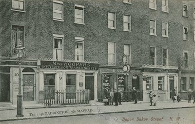 Upper Baker Street, Londra da English Photographer