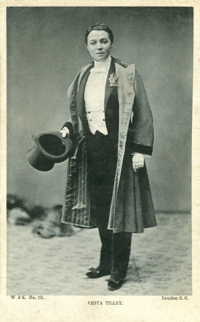 Vesta Tilley da English Photographer