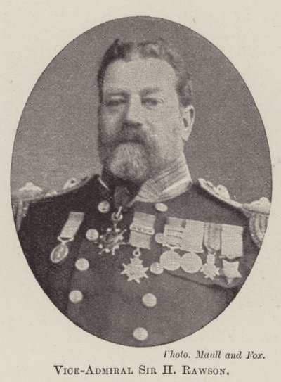 Viceammiraglio Sir H Rawson da English Photographer