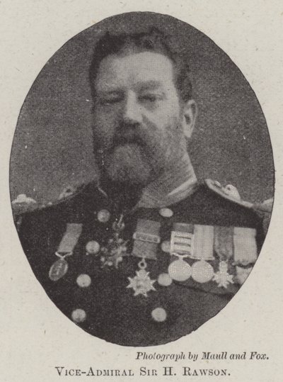 Viceammiraglio Sir H Rawson da English Photographer