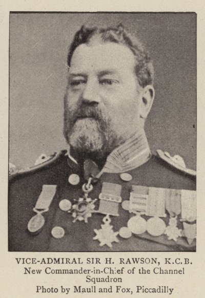 Il Vice-Ammiraglio Sir H Rawson, KCB da English Photographer