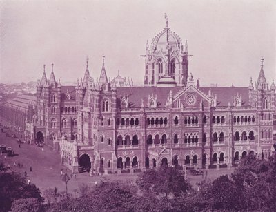 Stazione Victoria Terminus, Bombay da English Photographer