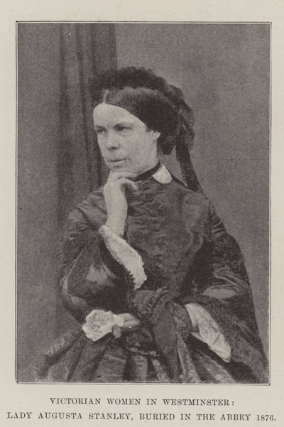 Donne vittoriane a Westminster, Lady Augusta Stanley, sepolta nell