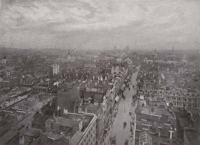 Vista dalla chiesa di Bow, verso est da English Photographer