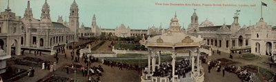 Vista dal Palazzo delle Arti Decorative, Esposizione Franco-Britannica, Londra, 1908 da English Photographer