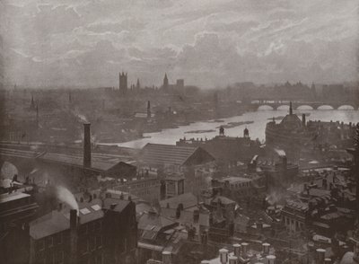 Vista dalla Golden Gallery, St Pauls, verso sud-ovest da English Photographer